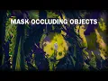 Mask Occluding Objects between Character and Camera Occlusion Masking Plugin