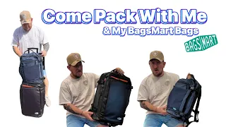 Packing to Travel Smarter! | BAGSMART Blast Travel Backpack Review