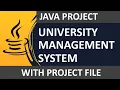 - University Management System Java Project Creating Student Fee Form Class END