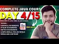 Day 4 15 Complete Java Course Control Statements - if-else switch Loops Break and Continue