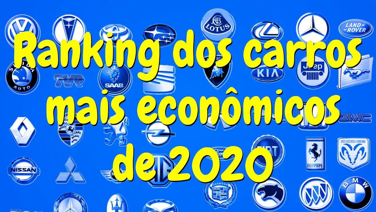 Ranking dos carros mais econômicos de 2020