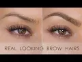 Natural Looking Eyebrow Tutorial - Microblade Effect Shonagh Scott