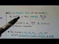 Algebra II 14 2c Constructing Arithmetic Sequences and find arithmetic means