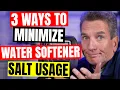 How MUCH SALT should a WATER SOFTENER USE