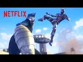 Lagu Epic Rooftop Battle | ULTRAMAN: Final Season | Clip | Netflix Anime