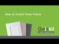 Qwikkit Installing a False Front