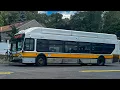 MBTA Bus Ride on Route 34E to Forest Hills 2016 NFI XN40