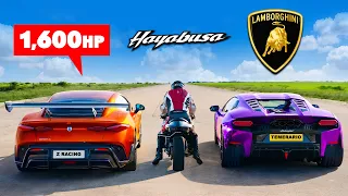 El Rival Chino de Bugatti vs Lambo Temerario: ARRANCONES