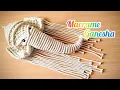 New macrame Ganesha 🐘Wallhanging pattern 2023 || Home decor|| macrame animals #viral #subscribe