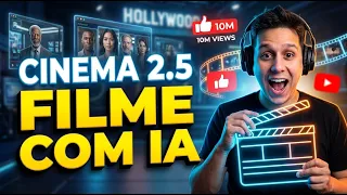 Faça um FILME com IA Padrão Hollywood (Novo Cinema 2.5)