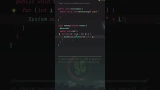 How To Create Threads In Java By Extending Thread Class