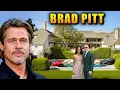 The Lifestyle of Brad Pitt 2026 House Tour New Girlfriend 6 Children Cars Net Worth