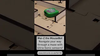 Mai-Z the MouseBot goes Ultra-Sonic