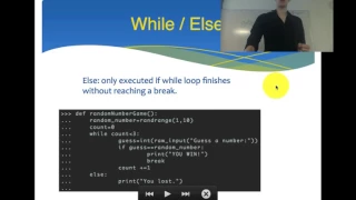 UCLA Collaboratory Python Workshop - Part 11 While Loops and Errors