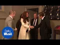Brendan Coyle shows Kate Middleton around Downton set in 2015 - Daily Mail