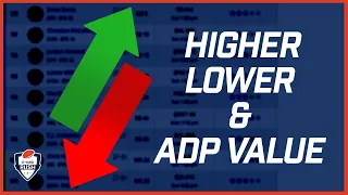 5 Yard Rush Live with Justin Boone Higher or Lower PLUS Draft ADP Value