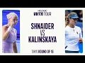 Lagu Diana Shnaider vs. Anna Kalinskaya | 2025 Tokyo Round of 16 | WTA Match Highlights