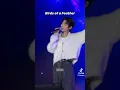 hwang in yeop singing to bird of a feather