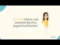Medical billing Denial codes and explanation