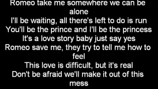 Romeo Ft Taylor Swift Romeo Save Me LYRICS 