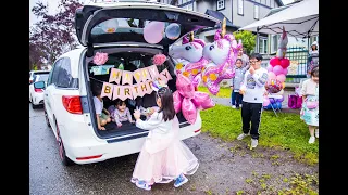 Download Sophia's Drive-By Unicorn Themed 7th Birthday Party MP3