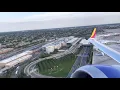 737MAX 8 Takeoff from Chicago-Midway - Southwest Airlines