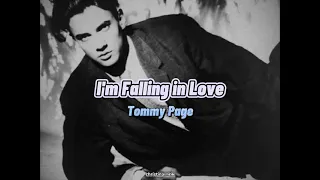 im falling in love tommy page lyrics 