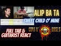 Download Lagu GUITARIST REACT \u0026 FULL TAB - Alip Ba Ta - Sweet Child O' Mine #AlipBaTa #Alipers #react