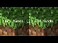 Wet Hands vs Dry hands C418 MC Music Comparison