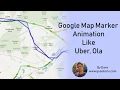 Google Map Marker Animation Like Uber Ola in iOS Swift 4