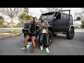 Bria Myles Test Drives Ferrari G550 4x4 at Roadstarr Motorsports