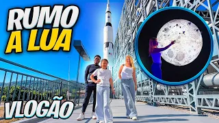 RUMO A LUA - nasa VLOGÃO 
