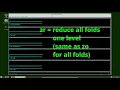 Vim 30 Folding Text pt5 - foldmethod indent