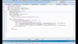Class Scheduling 01 Genetic Algorithms 04 JAVA Prototype Project