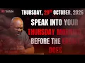 29TH OCTOBER 2026: START YOUR THURSDAY WITH POWERFUL EARLY MORNING PRAYERS| APOSTLE JOSHUA SELMAN