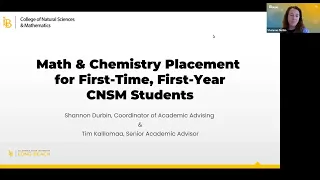 First-Time First-Year Placement Fall 2023 - CSU Long Beach