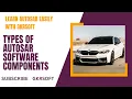 Types of Software components SWC in Autosar explained by GKRSOFT