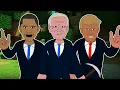 US Presidents Play Minecraft Animated