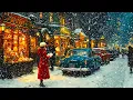 Best Classic Christmas Songs 🎄 Cozy 1950s Coffee Shop Vibes \u0026 Holiday Oldies