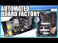 How Motherboards Are Made 2019 Taiwan Automated Factory Tour ft Gigabyte