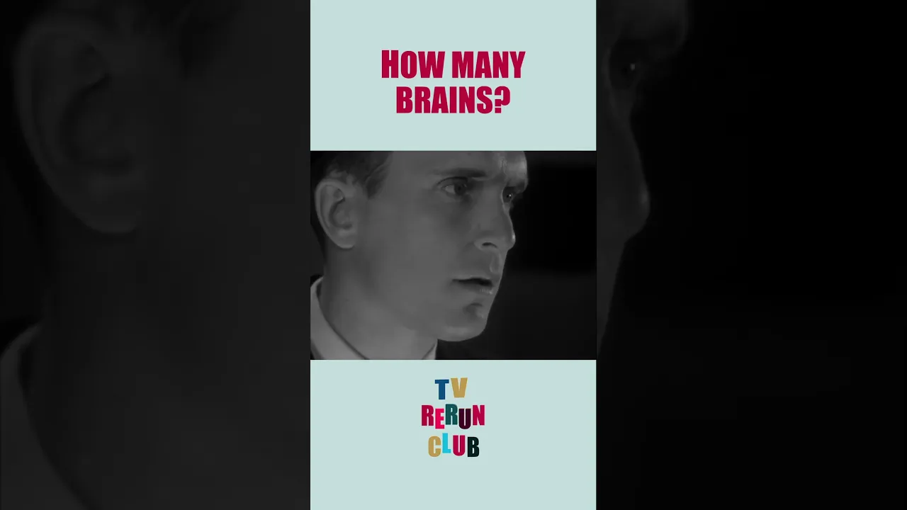This man has TWO brains!! ???? #TVRerunClub #TheOuterLimits #SciFi #RobertDuvall