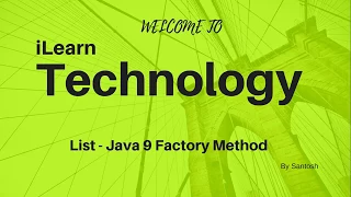 List Java 9 Factory Method IDE