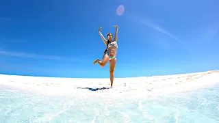 Bewitching Beach Babe Beckons Beneath Boundless Blue  | Sailboat Story 271