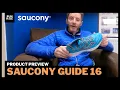 Product Saucony Guide 16 Road Running Shoes Run and Ride