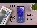 How To Set Alarm On Samsung Galaxy A55 5G