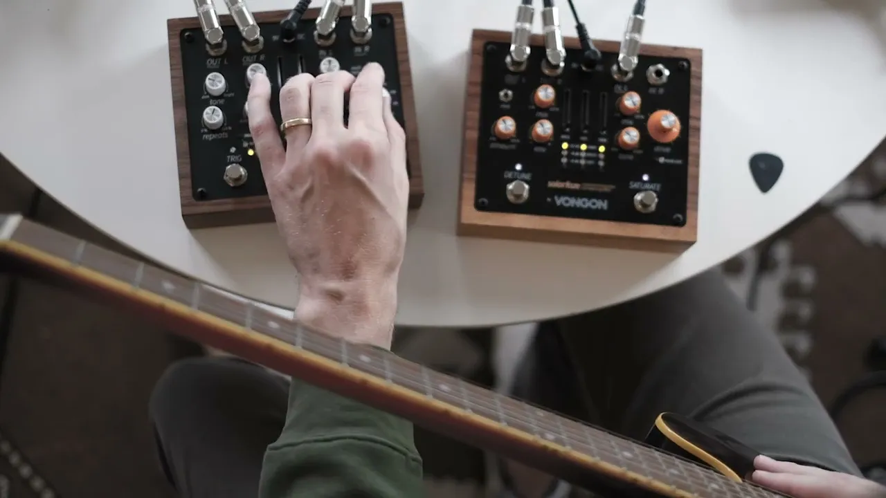 Vongon Solarfaze Multi-Band Saturation and Detuning Pedal
