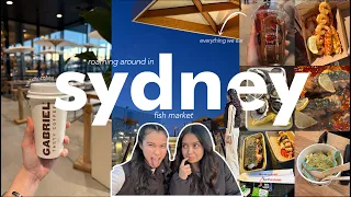 Exploring Sydney Fish Market Sydney Vlog
