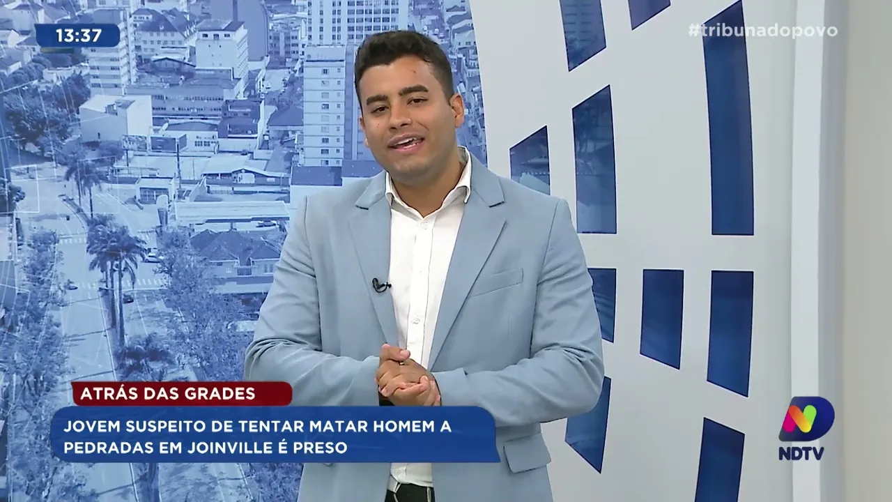 Jovem envolvido em tentativa de homicídio é detido em Joinvill