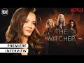 I really fell in love with her Freya Allan on starting fresh Ciri s story The Witcher Season 4