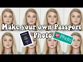 How to make your own passport photos Cheap DIY Taking and Printing them